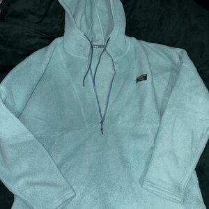L.L. Bean Light Blue Fleece Hoodie